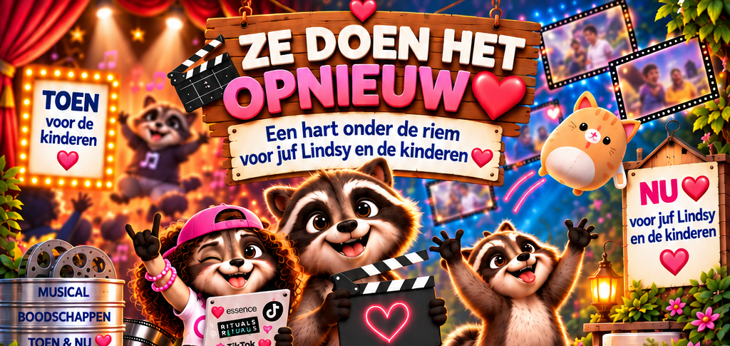 Ze doen het opnieuw — een hart onder de riem voor juf Lindsy en de kinderen